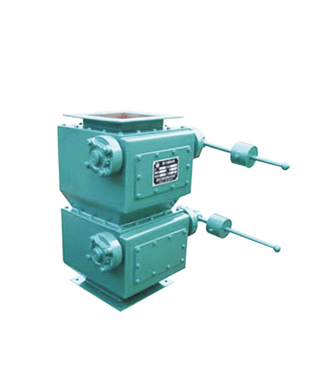 雙層重錘鎖風(fēng)翻板閥（雛形）